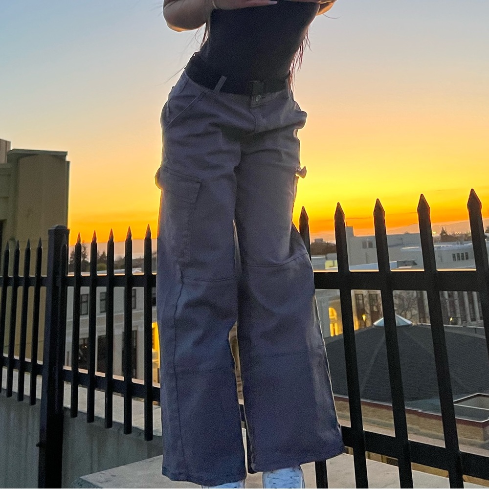 American Bazi gray‎ cargo pants